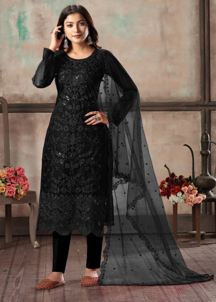 Pure Kota-Doria Hand Embroidery Unstitched Suit with Chikankari Bottom –  thecotlin